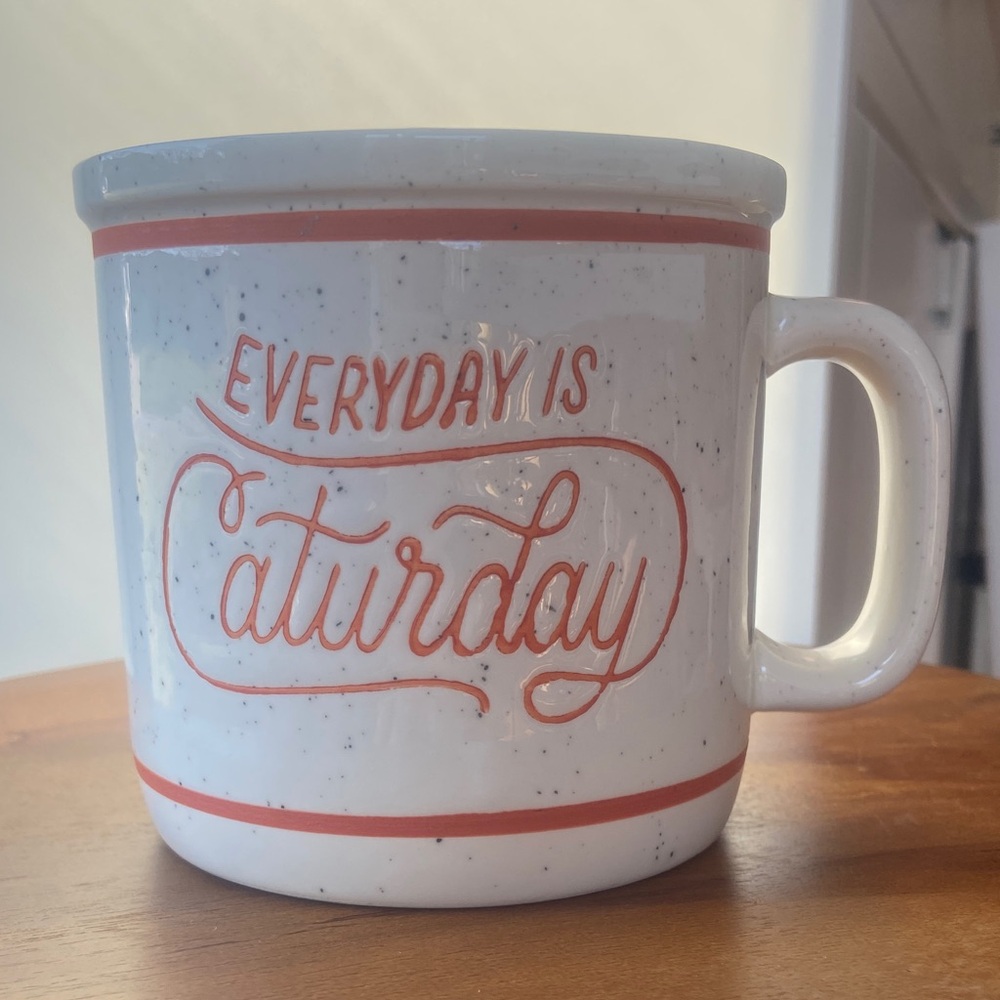 Hallmark Everyday Is Caturday Ceramic Mug